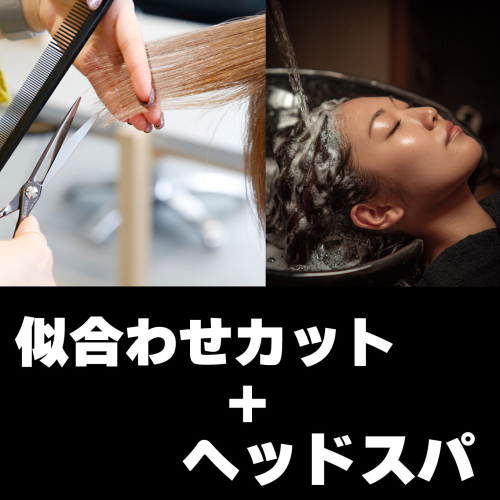 似合わせカット＋ご褒美スパ（１０分）