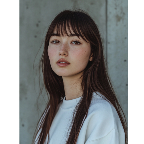 ダメージレス縮毛矯正+透明感カラー＋似合わせカット+抗酸化トリートメント　