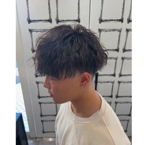 波パーマ＋似合わせカット