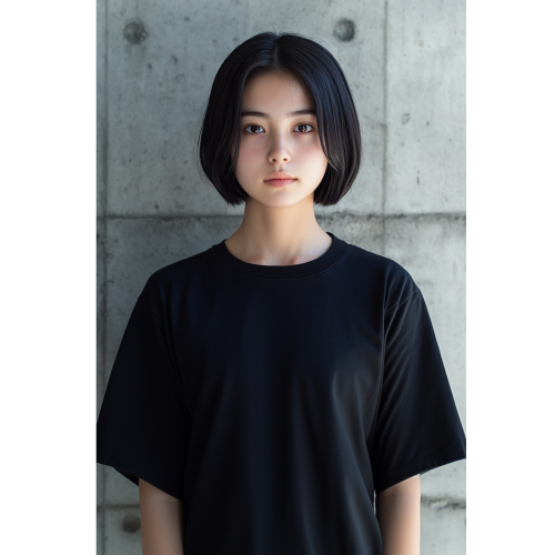 中学生、高校生カット