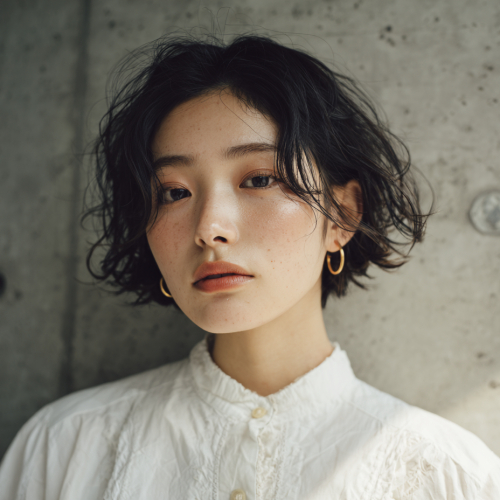 ベーシックパーマ+似合わせカット　￥12500