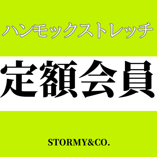 【定額メンバー】ハンモックストレッチ