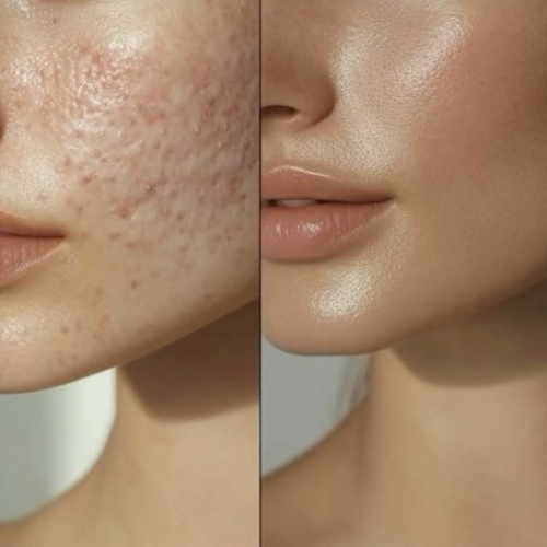 【本格的にWで改善したい方】韓国肌を目指す☆毛穴×ニキビ凸凹改善！