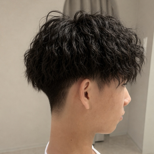 【メンズカット】【パーマ】【トリートメント】※セットメニュー