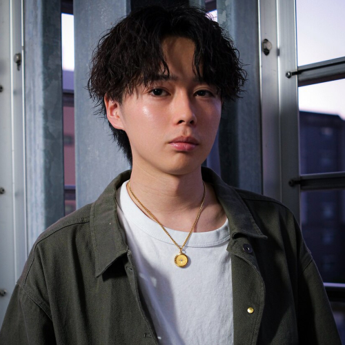 カット+ツイストスパイラルパーマ